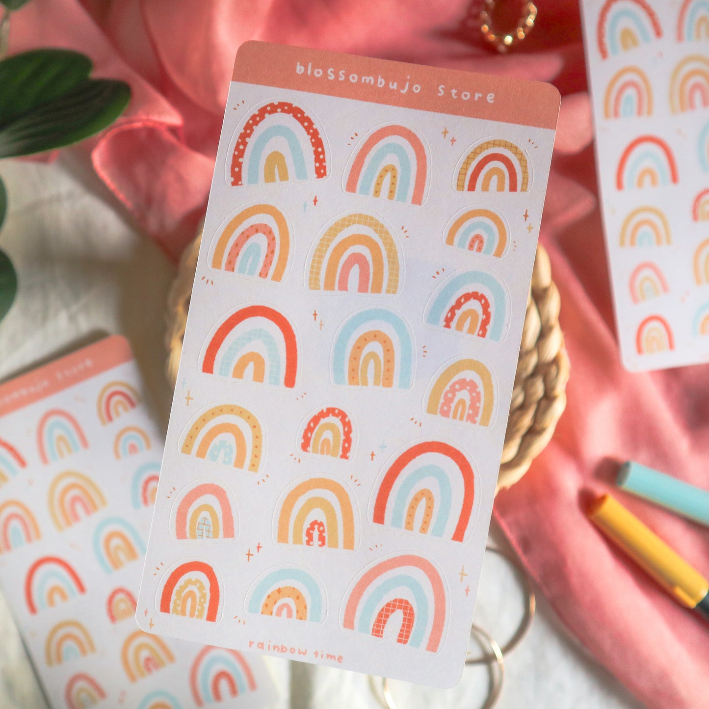 Stickersheet - Rainbow Time