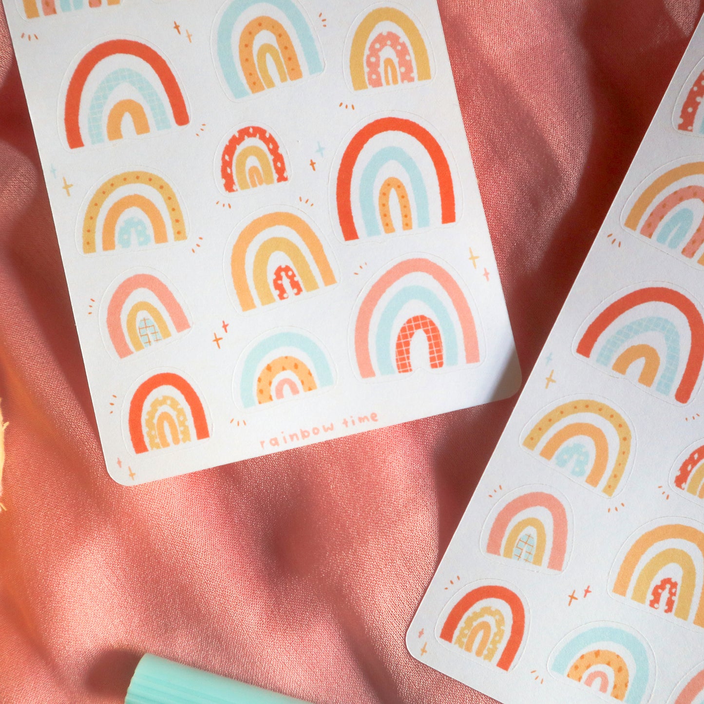 Stickersheet - Rainbow Time