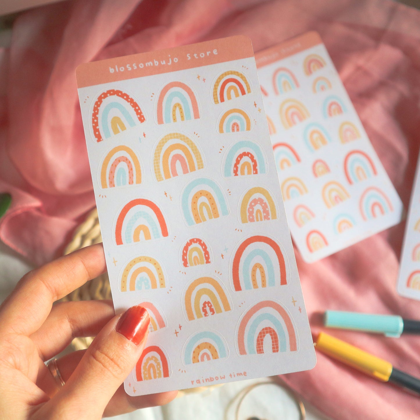 Stickersheet - Rainbow Time
