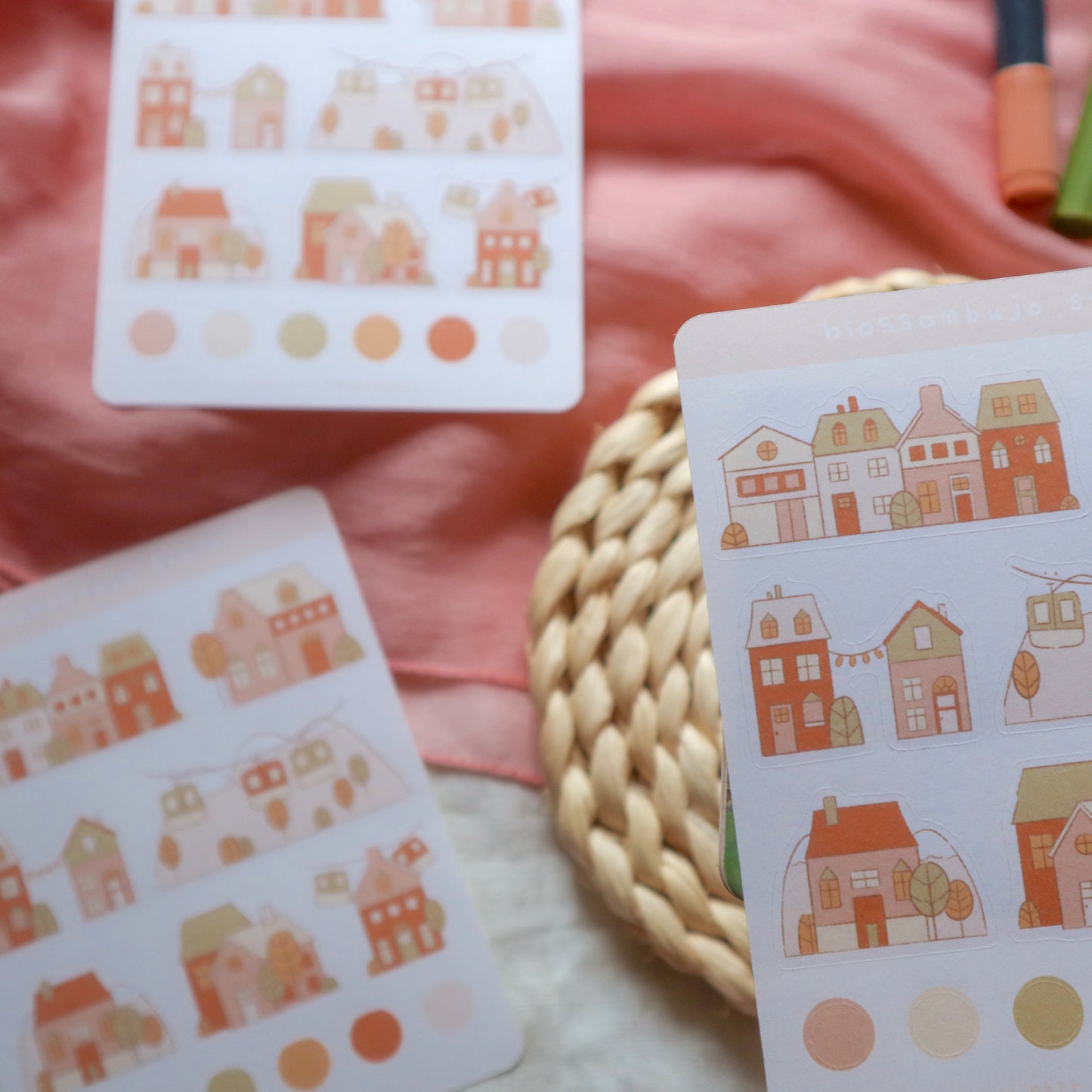 Stickersheet - Winter Landscapes