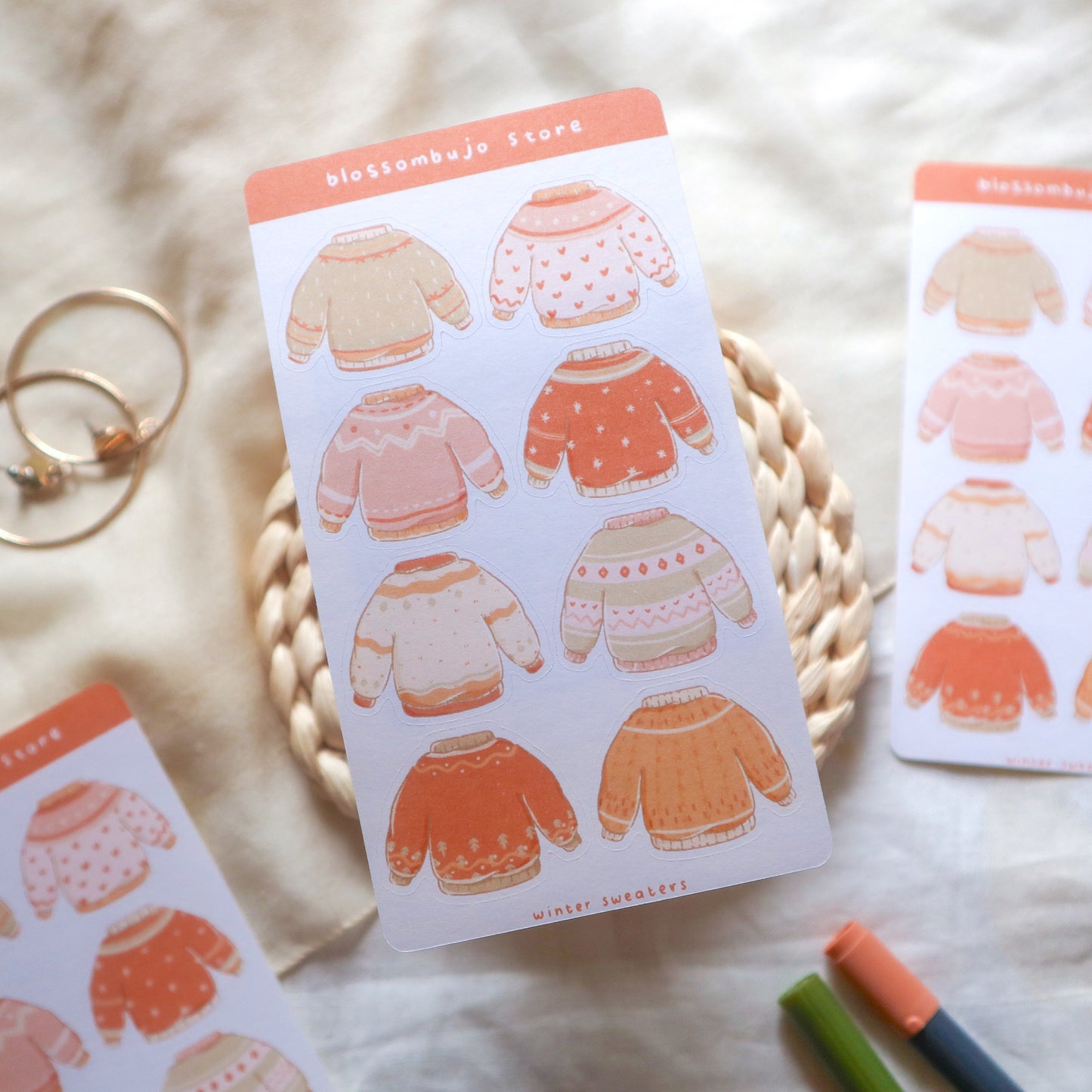 Stickersheet - Winter Sweaters