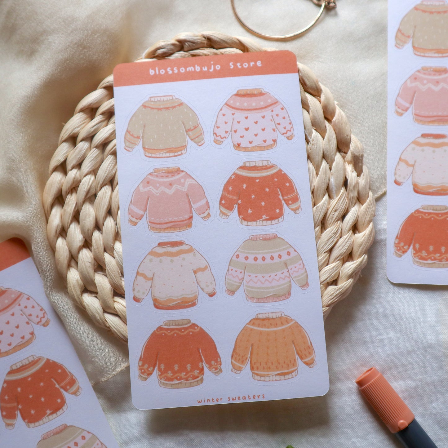 Stickersheet - Winter Sweaters