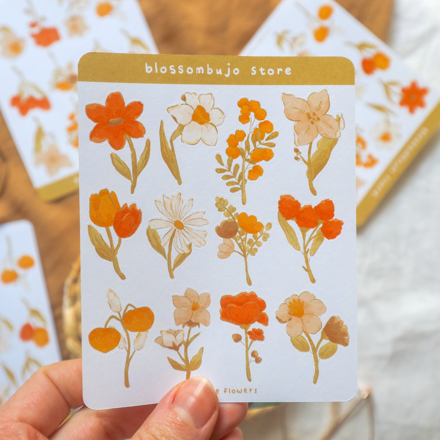 Stickersheet - Vintage Flowers