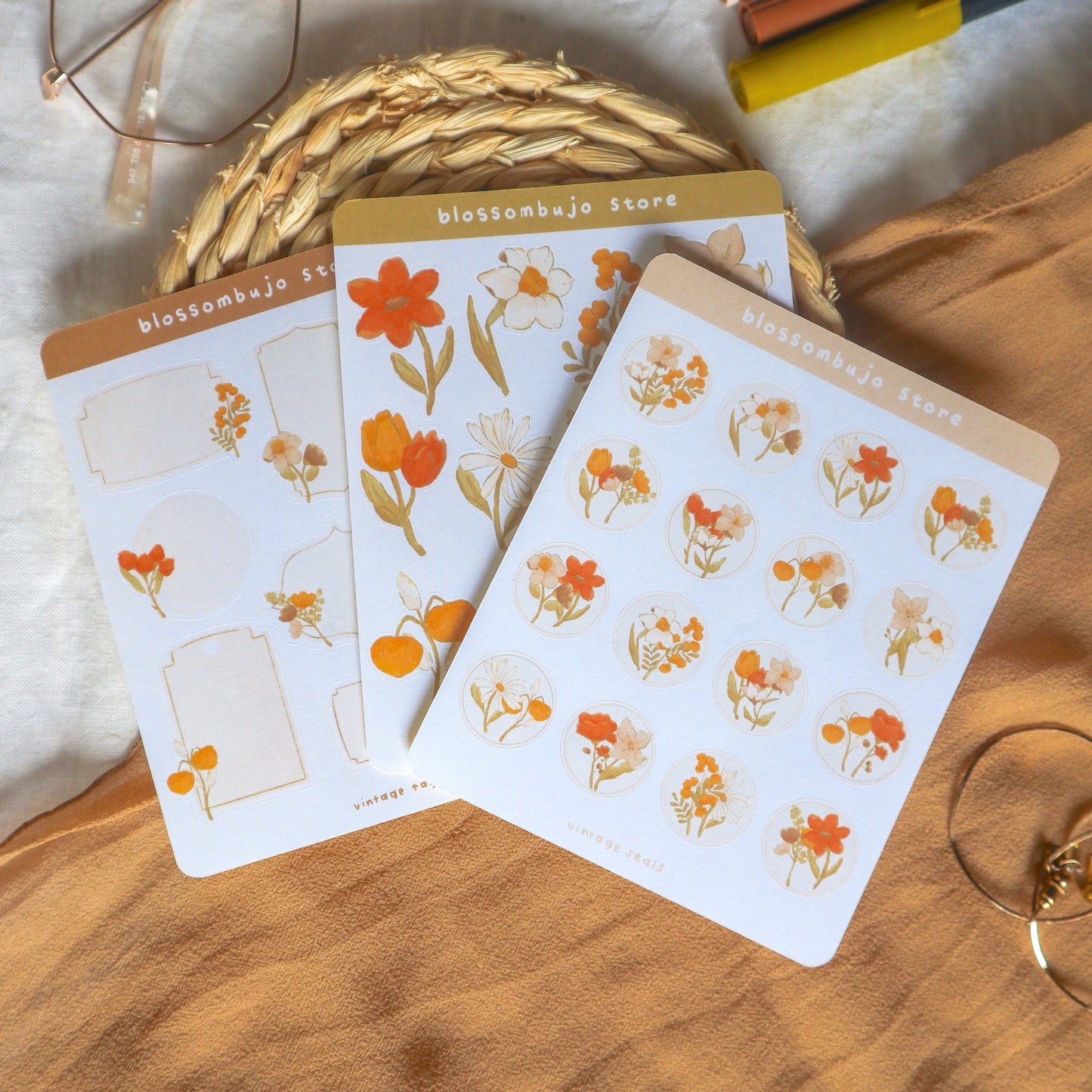 Stickersheet - Vintage Bundle