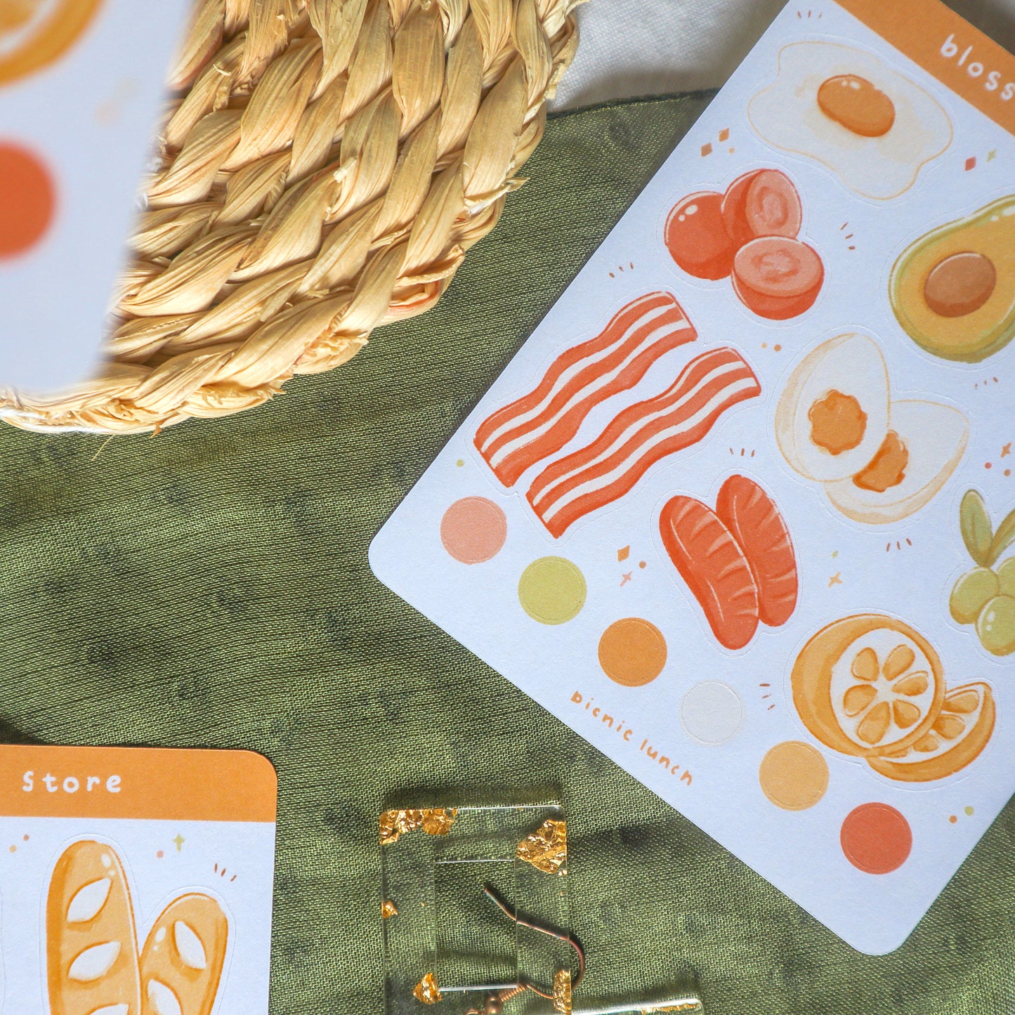 Stickersheet - Picnic Lunch