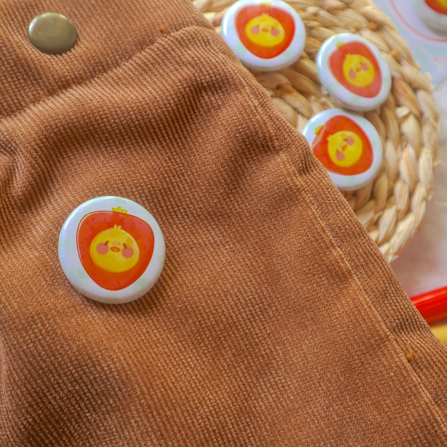 Pin Button - Pyo-Berry