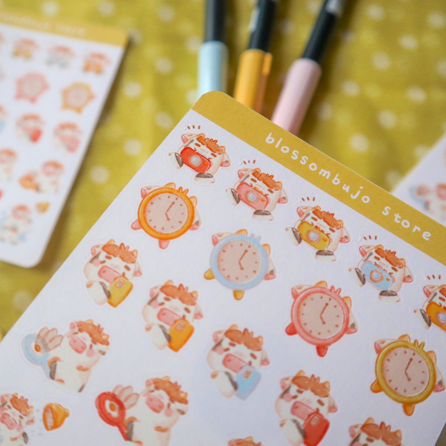 Stickersheet - Planner Milky