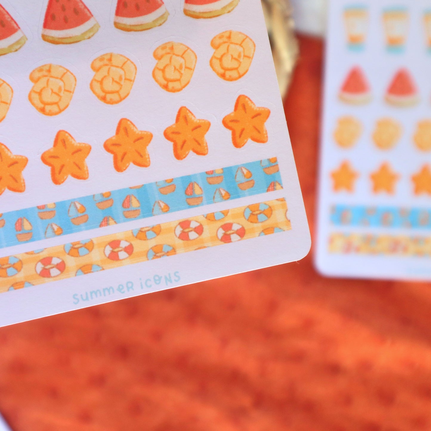 Stickersheet - Summer Icons