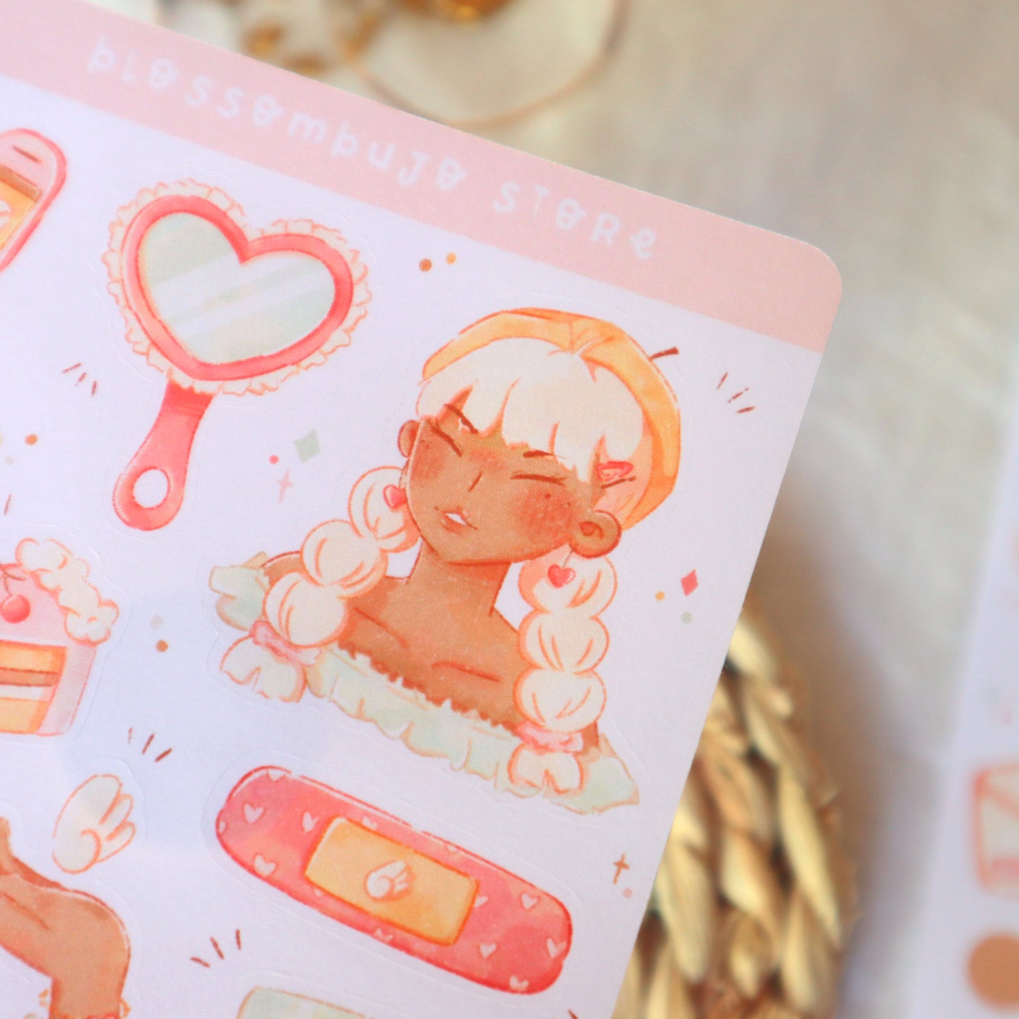 Stickersheet - Hidden Crush