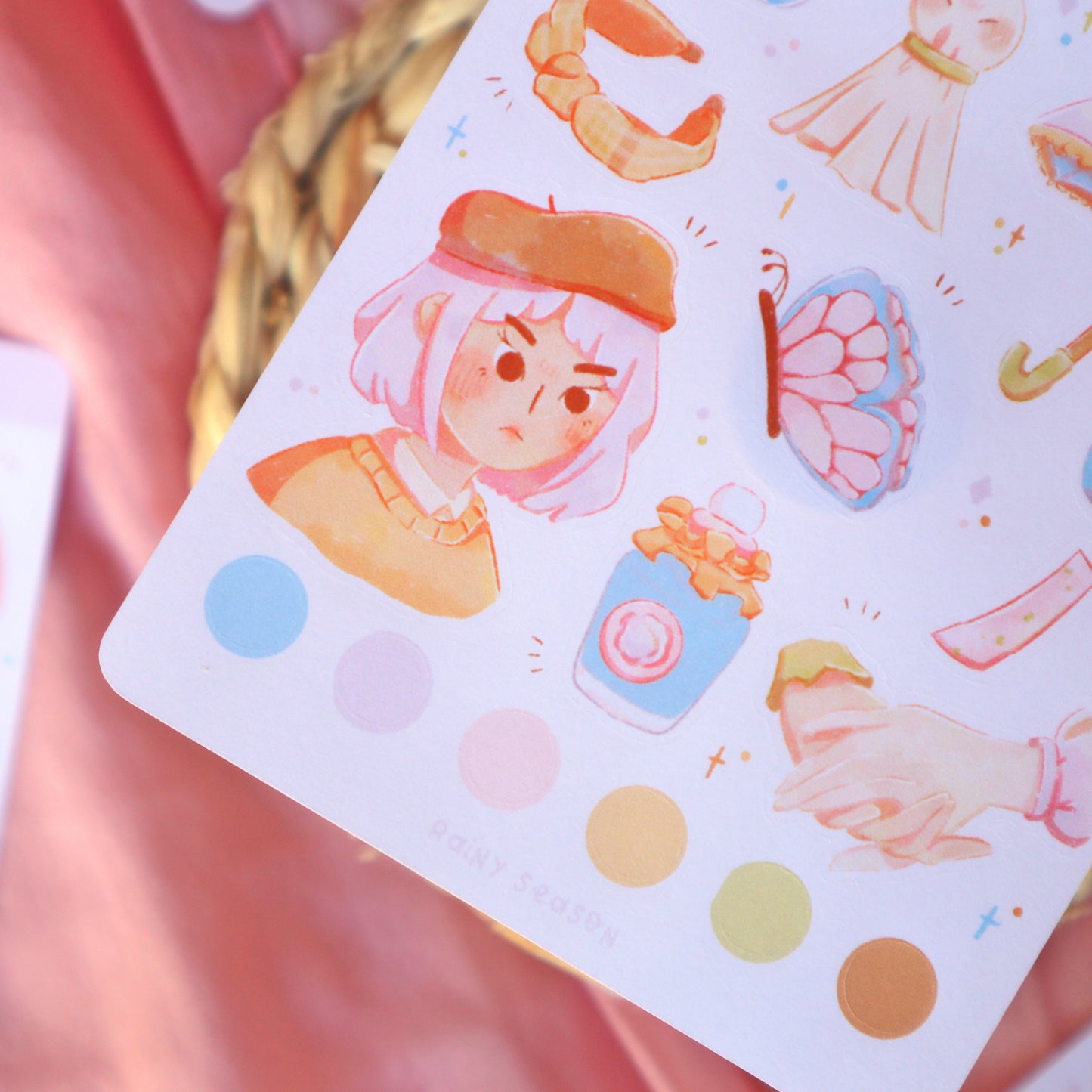 Stickersheet - Rainy Season