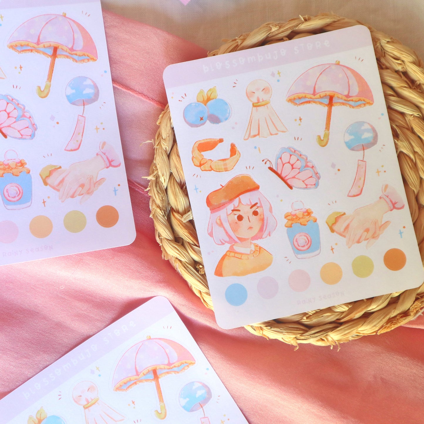 Stickersheet - Rainy Season