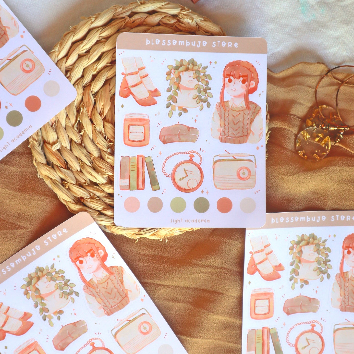 Stickersheet - Light Academia