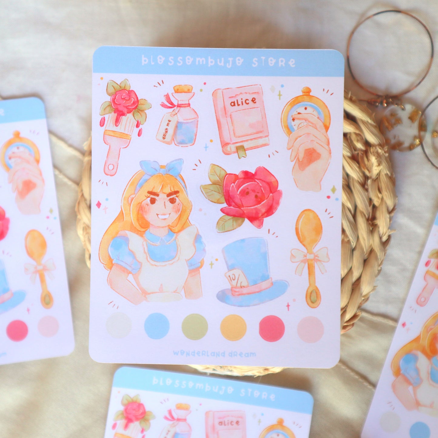 Stickersheet - Wonderland Dream