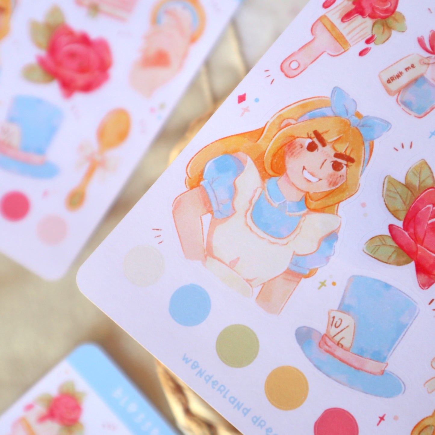 Stickersheet - Wonderland Dream