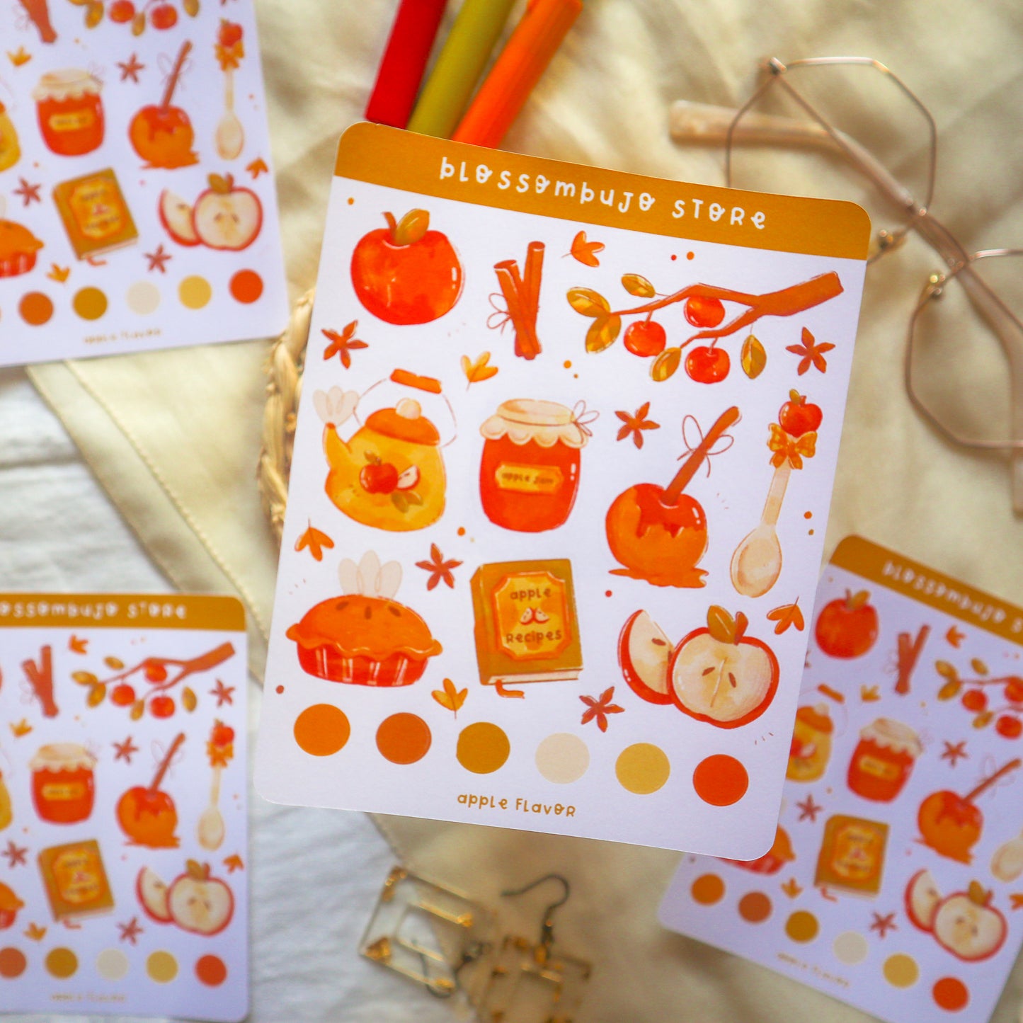 Stickersheet - Sapore di mela