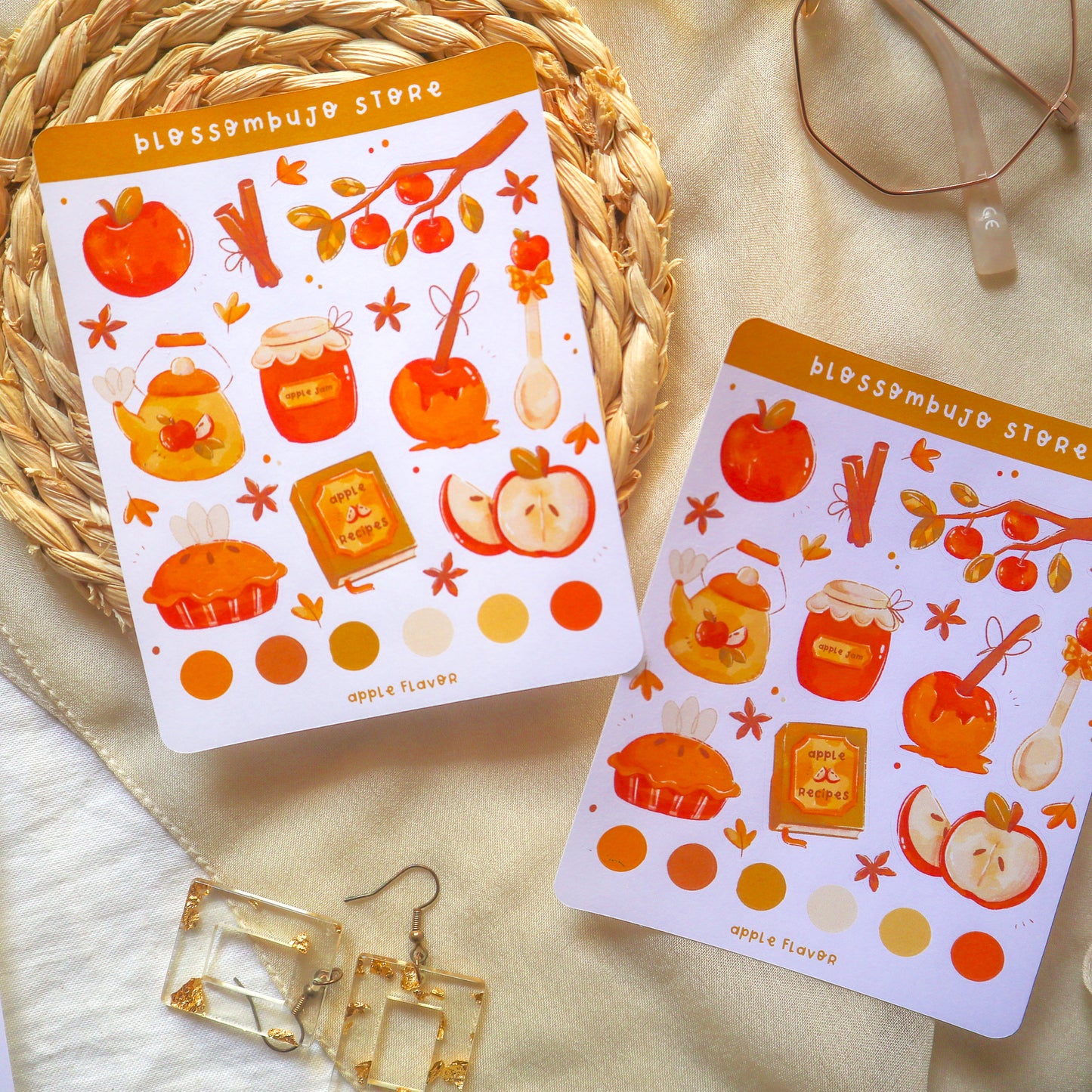 Stickersheet - Sapore di mela