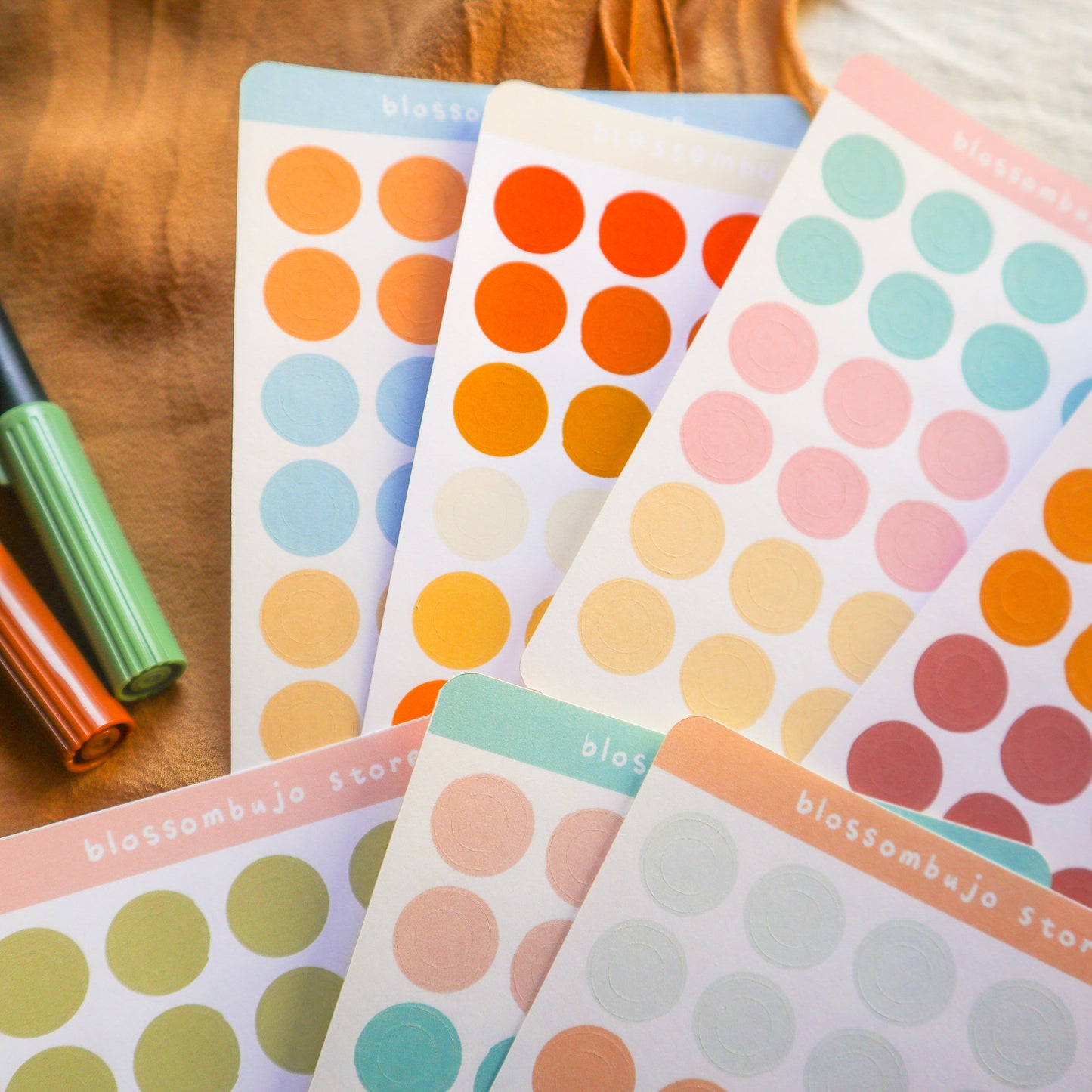 Stickersheet - Circle Deco (Fall Edition)