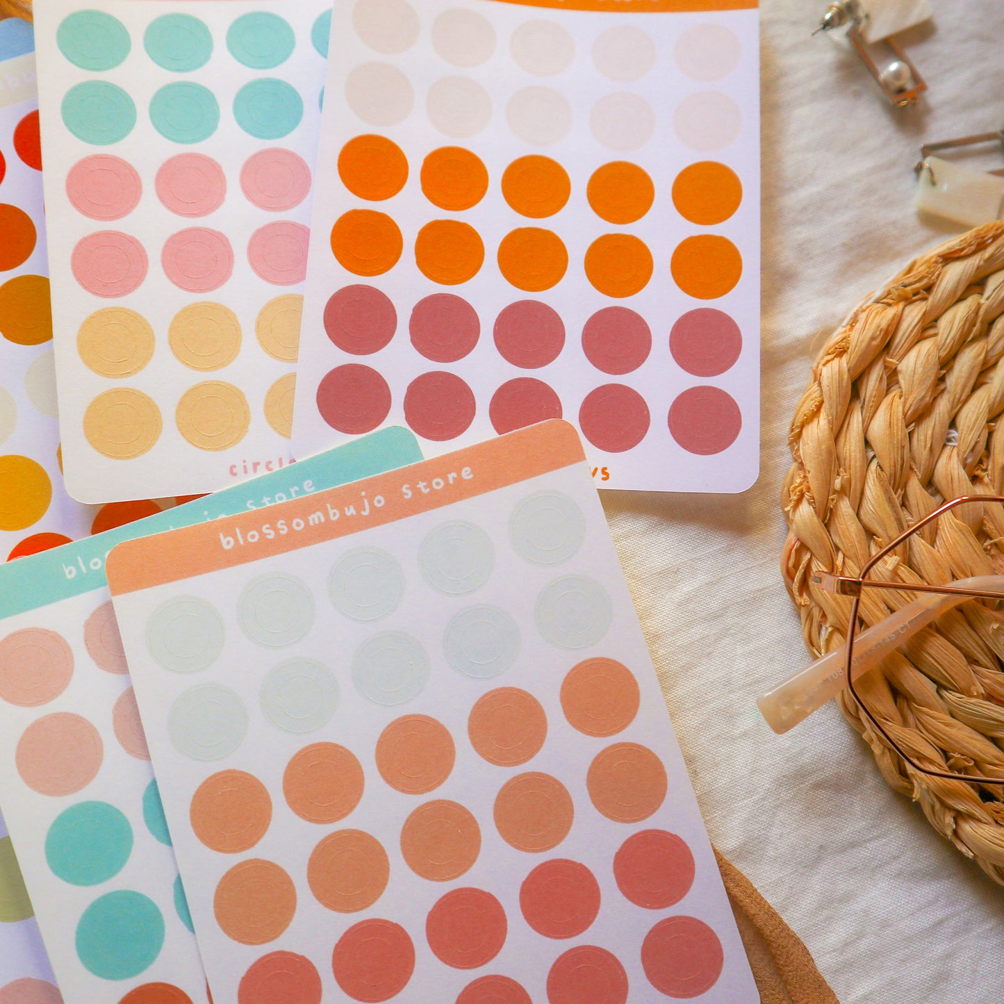 Stickersheet - Circle Deco (Fall Edition)
