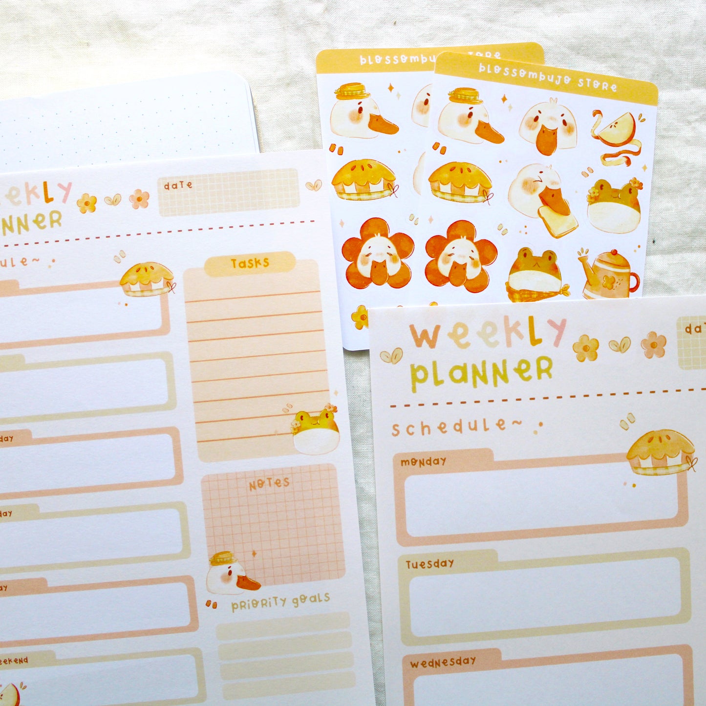 Printables - Weekly Planner Soft Spring