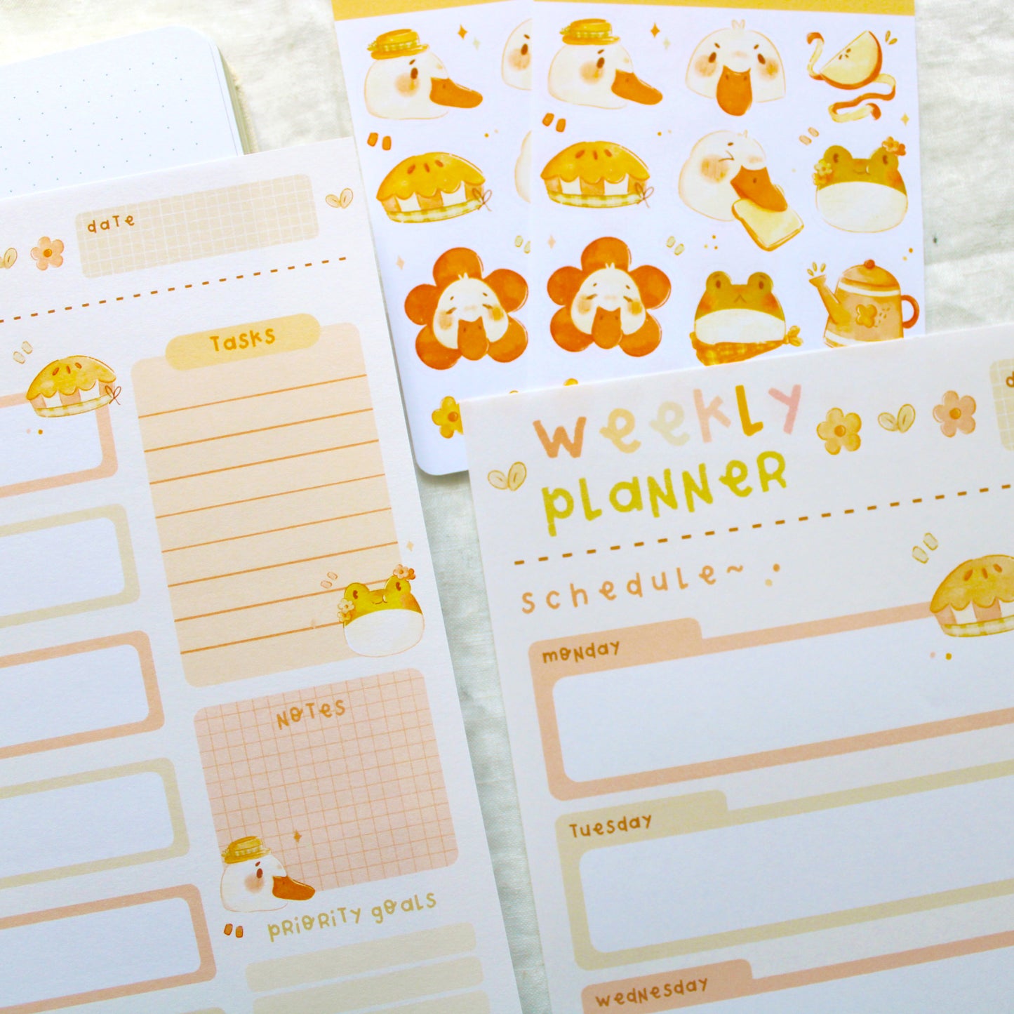 Printables - Weekly Planner Soft Spring