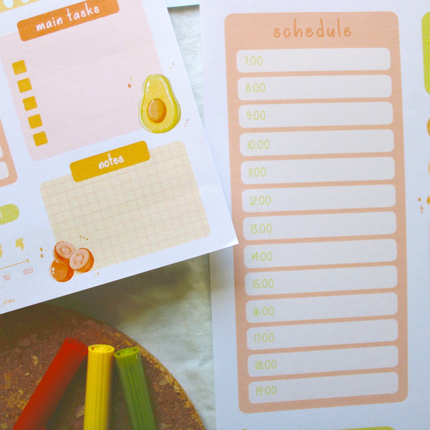 Printables - Daily Planner Picnic Lunch