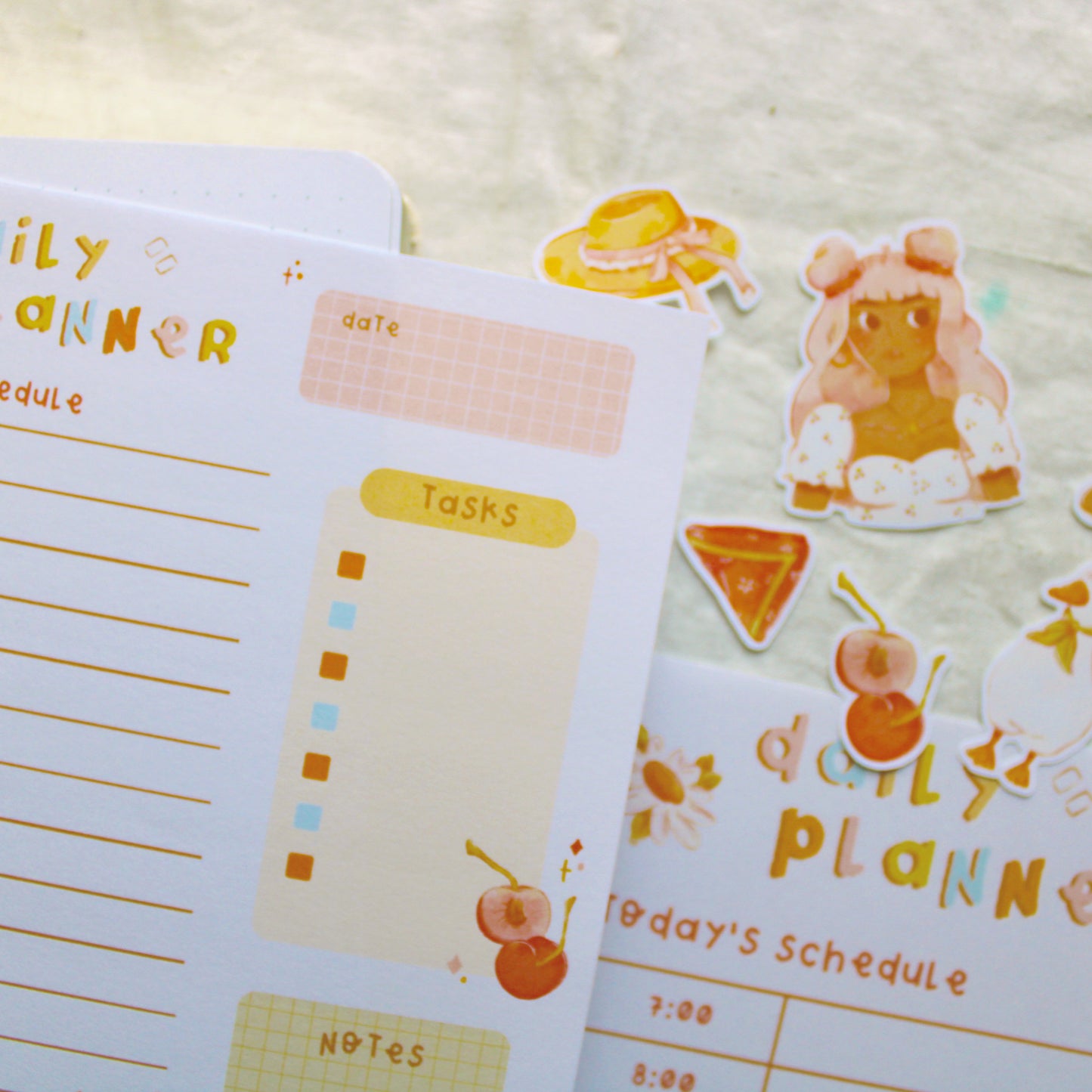 Printables - Daily Planner Countryside Summer