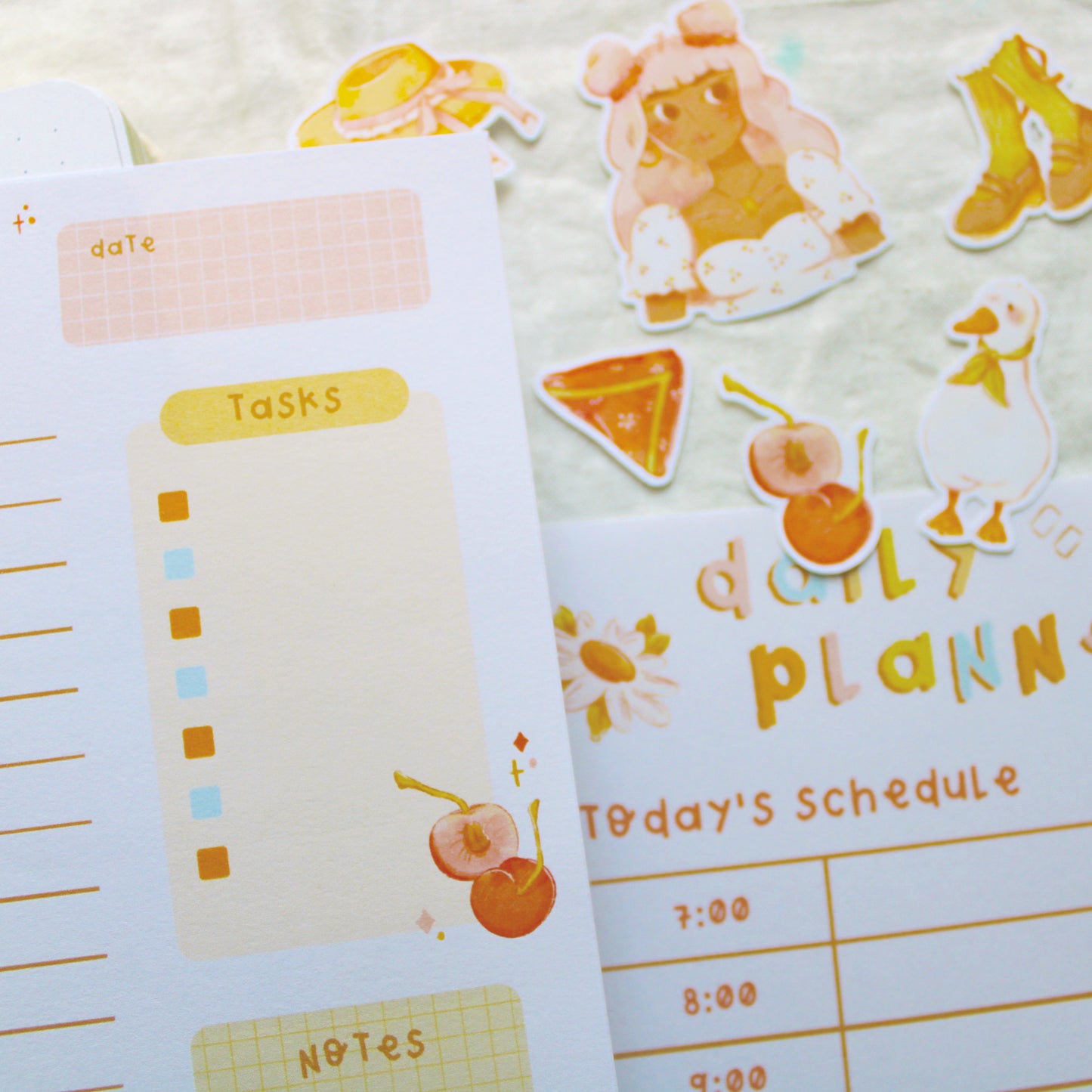 Printables - Daily Planner Countryside Summer