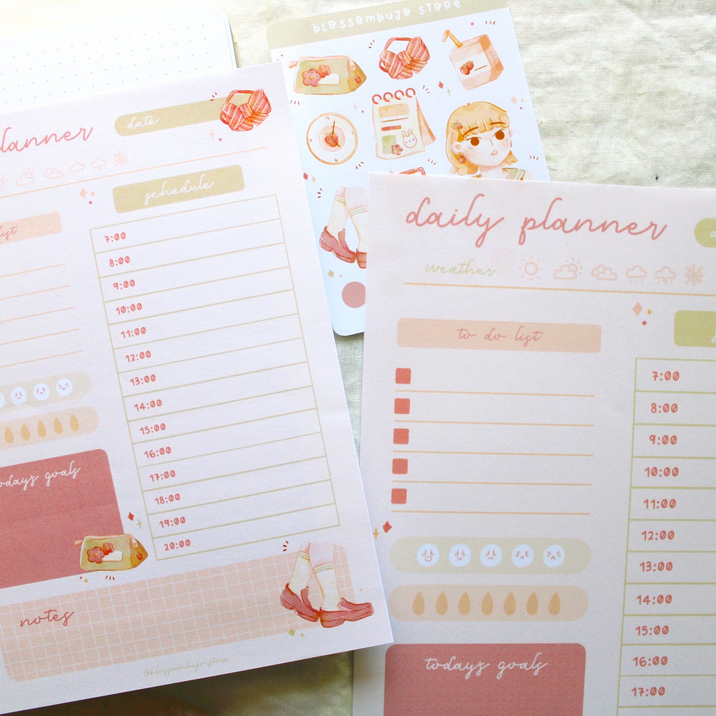 Printables - Daily Planner School Days