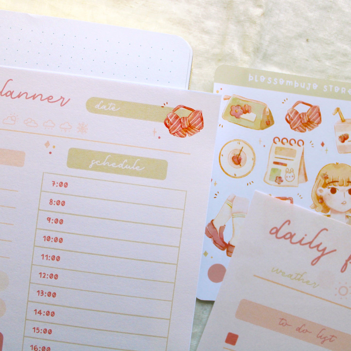 Printables - Daily Planner School Days