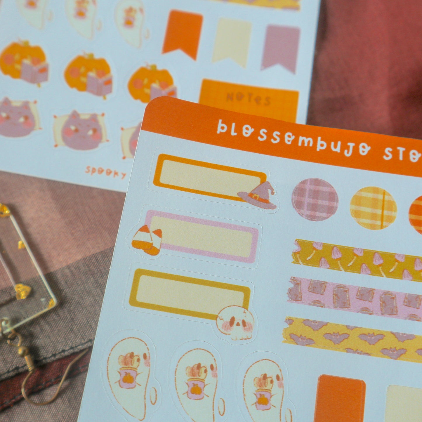 Stickersheet - Spooky Planning