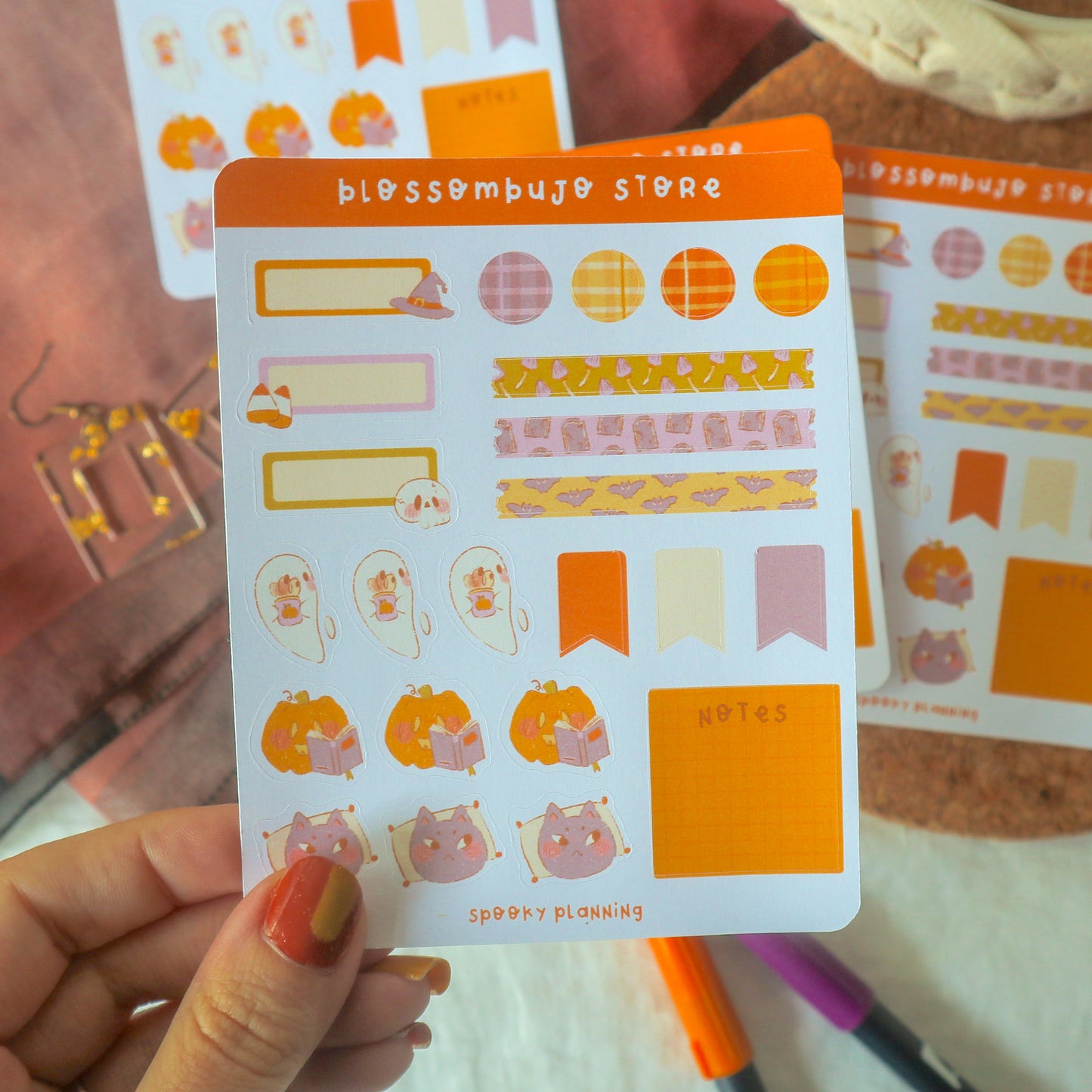 Stickersheet - Spooky Planning