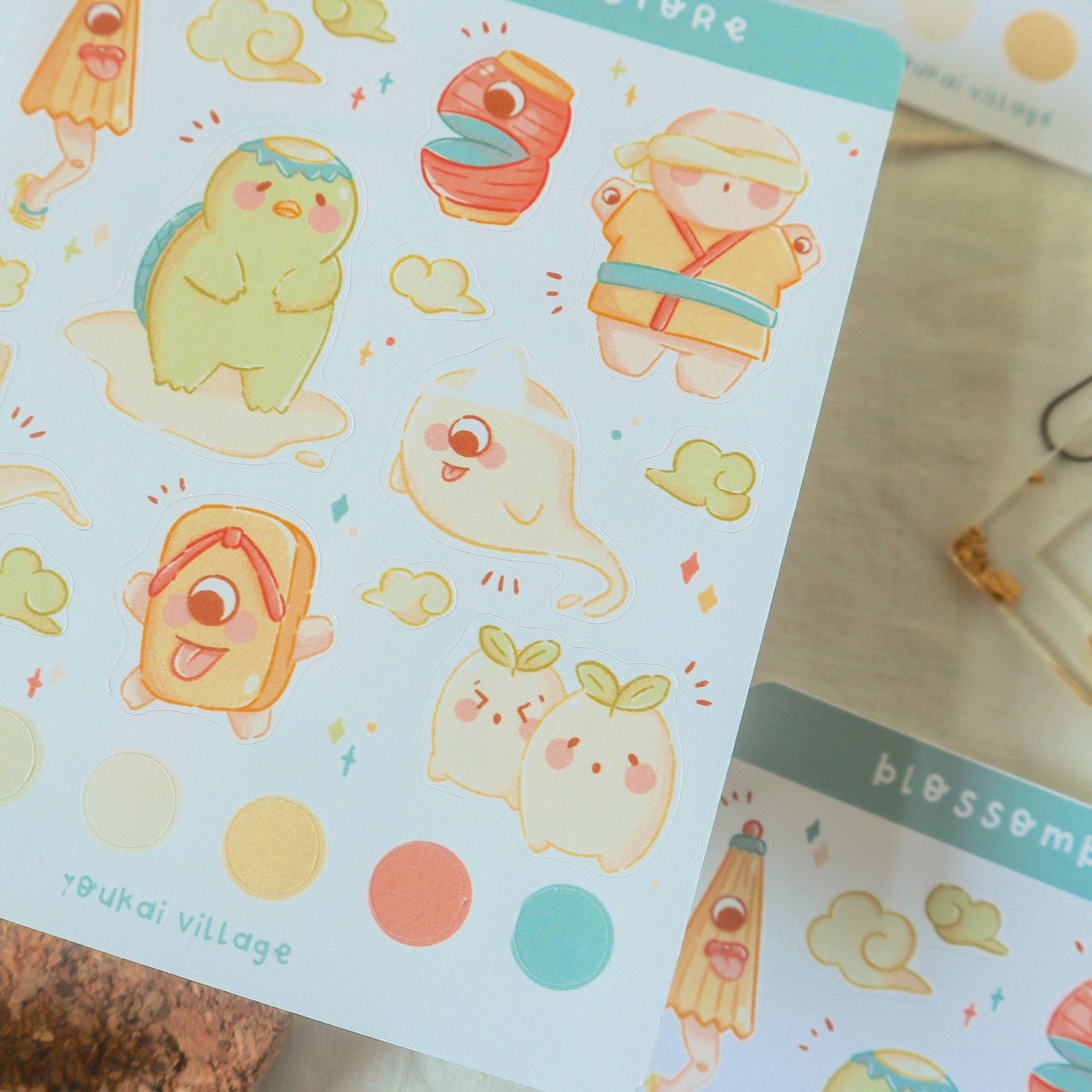 Stickersheet - Youkai Village