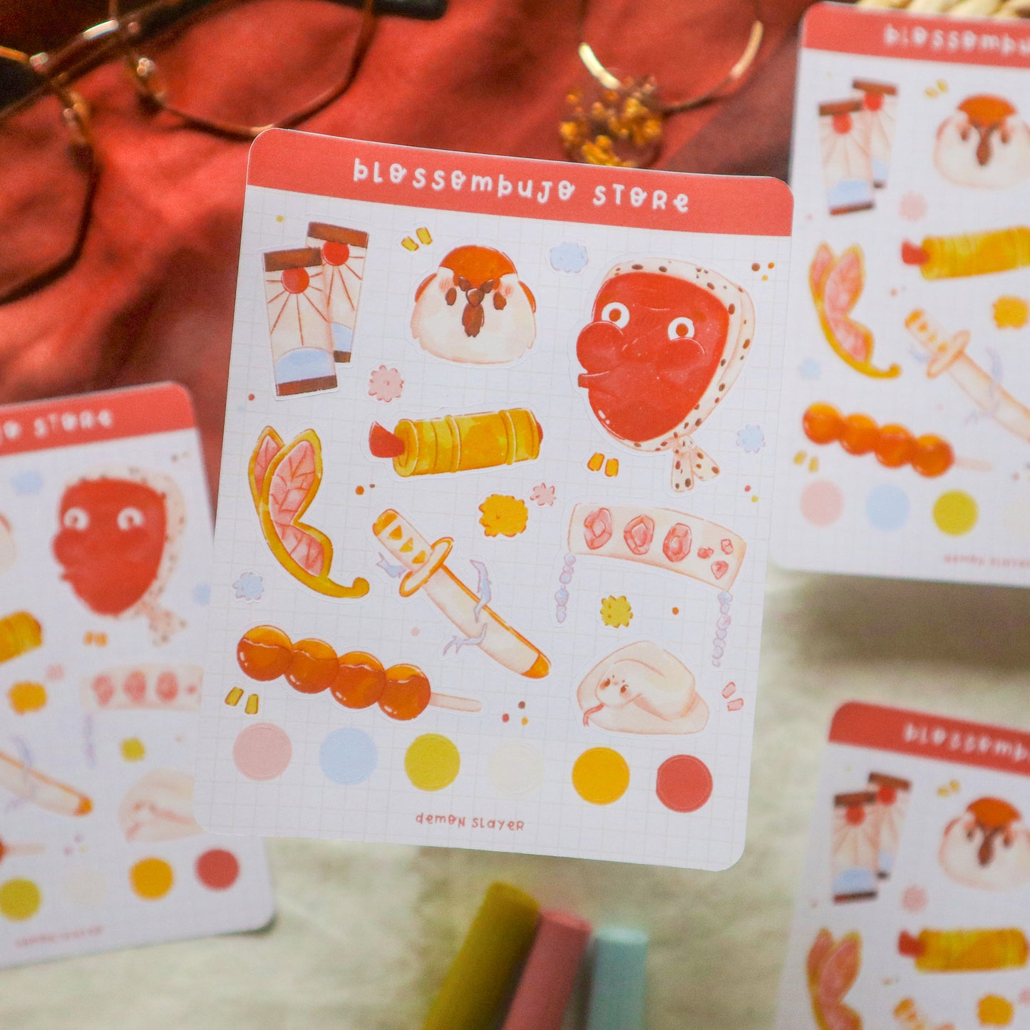 Stickersheet - Demon Slayer
