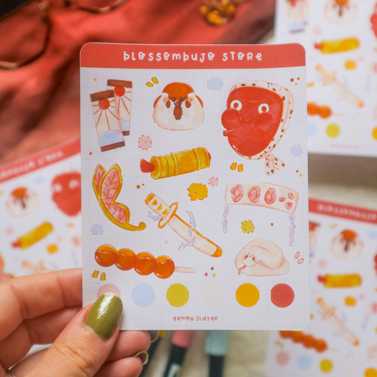 Stickersheet - Demon Slayer