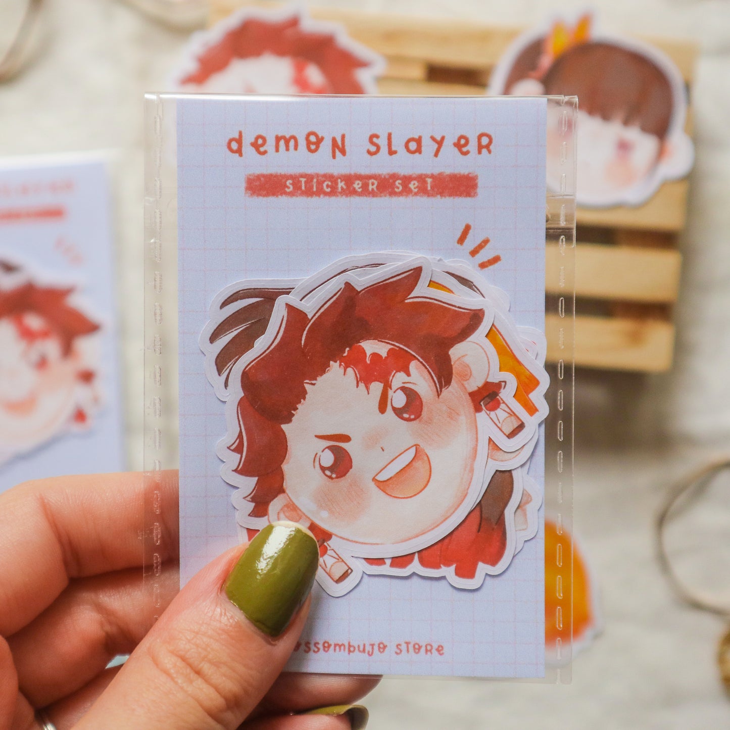 Set di adesivi - Demon Slayer