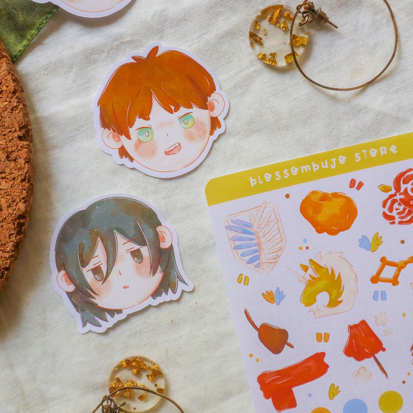 Stickers Bundle - Attack On Titan