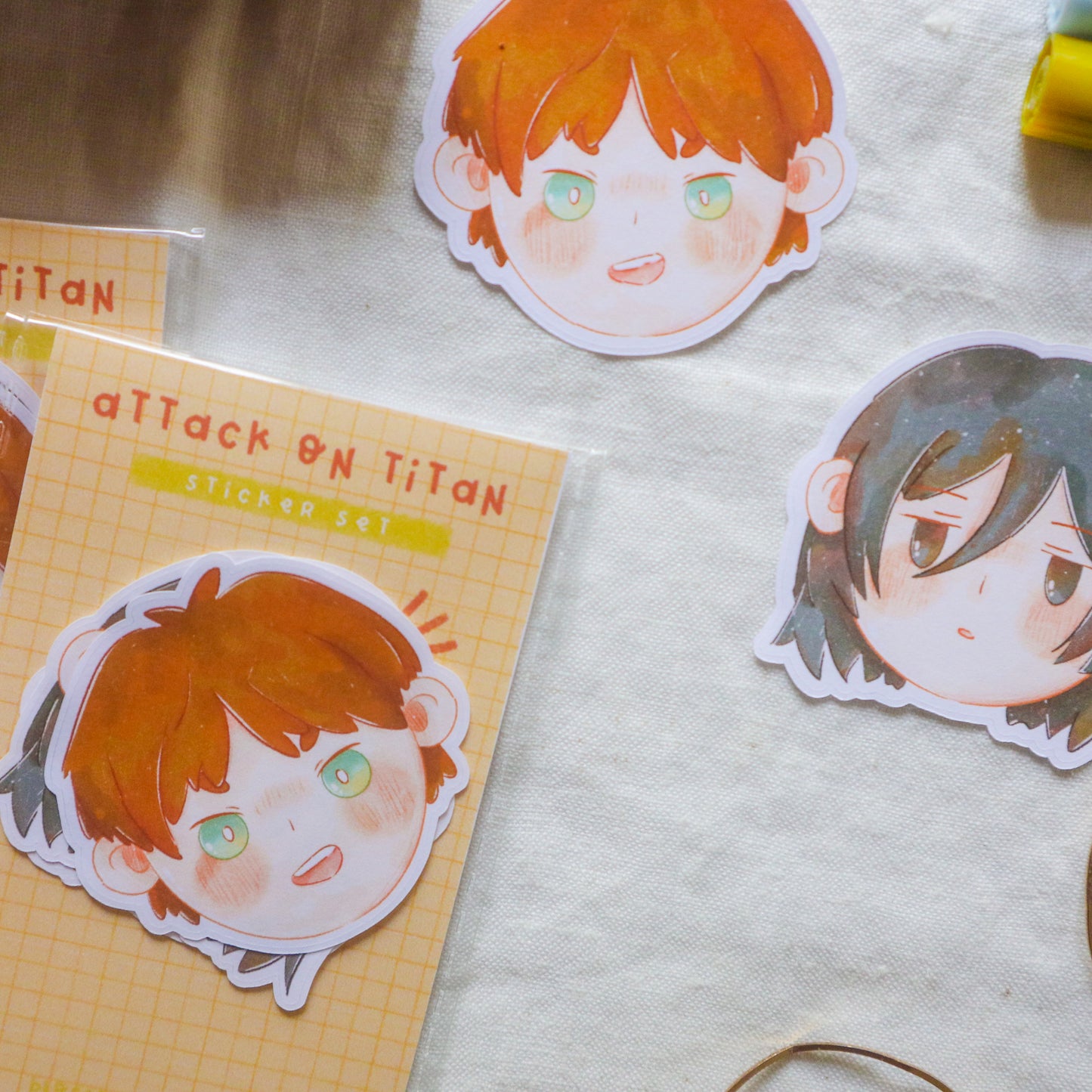 Sticker Set - Attack On Titan