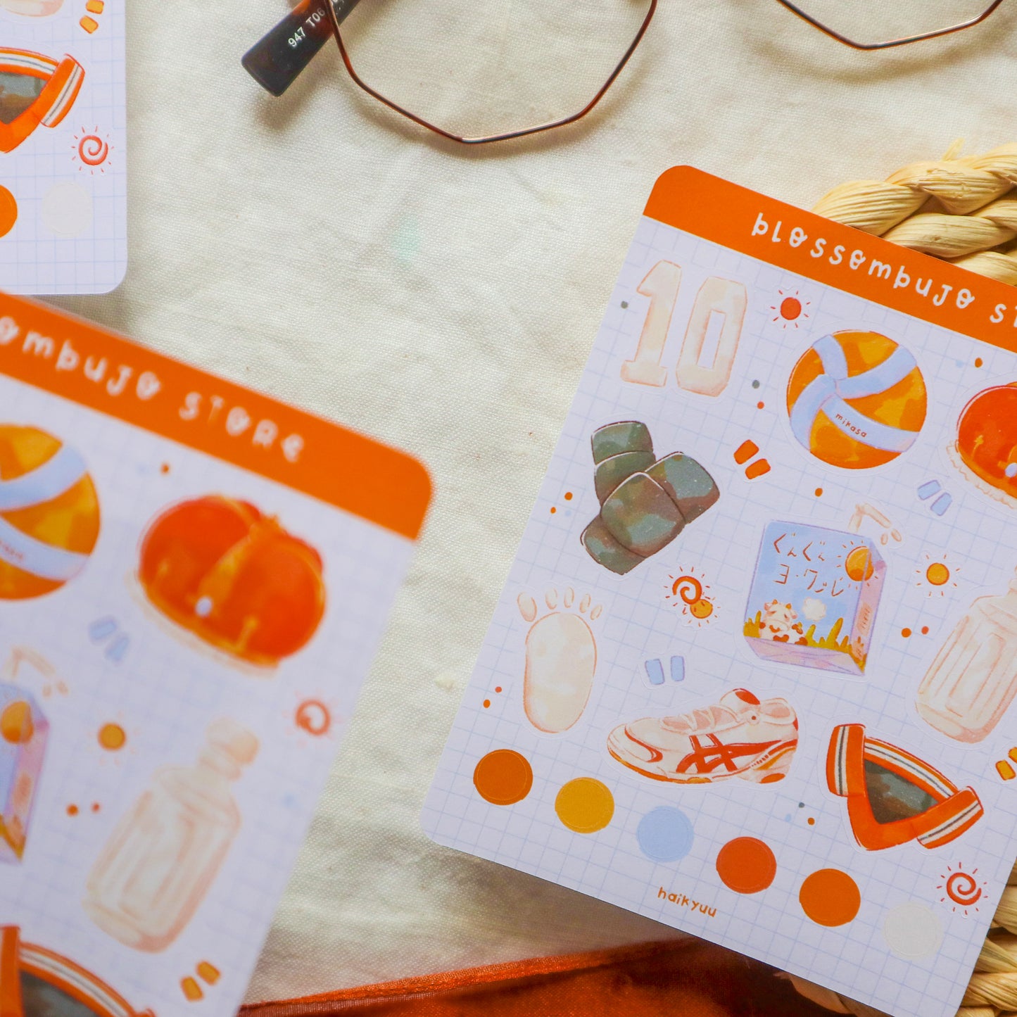 Stickersheet - Haikyuu