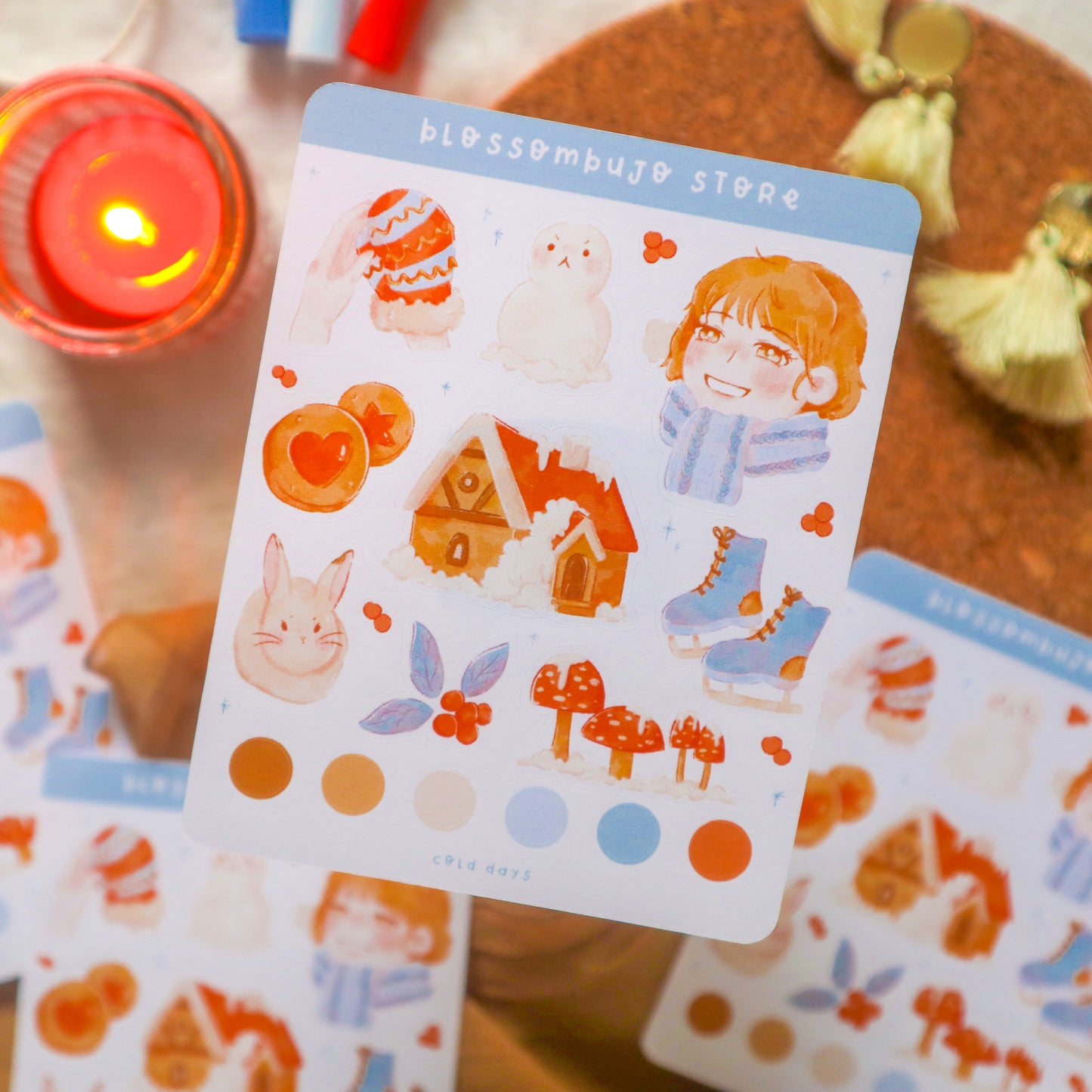 Stickersheet - Cold Days
