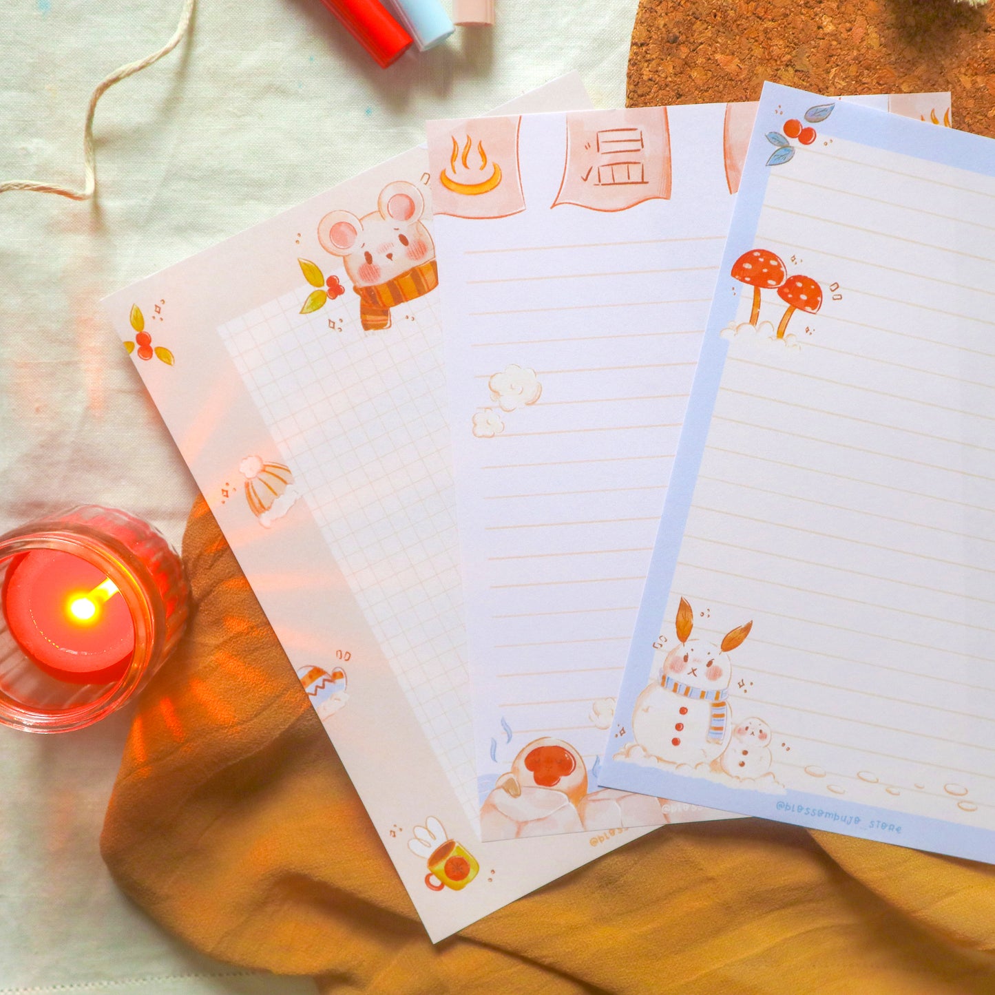 Printables - Winter Letter Paper Bundle