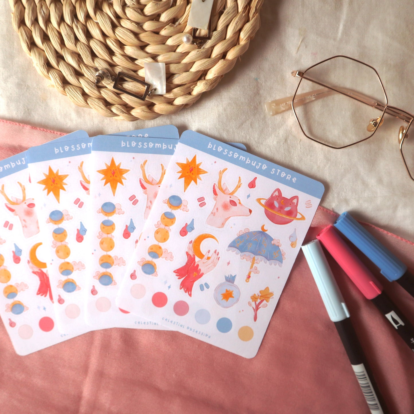 Stickersheet - Celestial Obsession