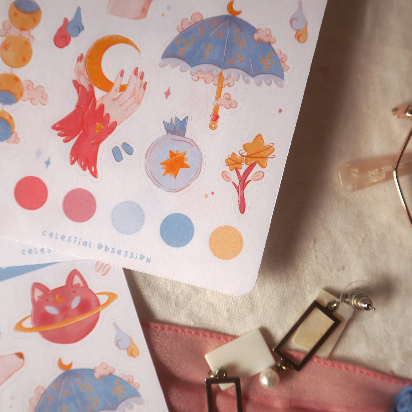 Stickersheet - Celestial Obsession