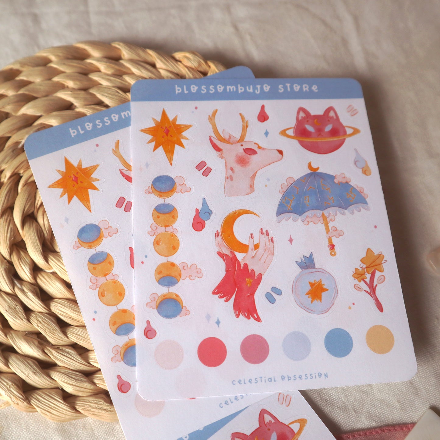 Stickersheet - Celestial Obsession