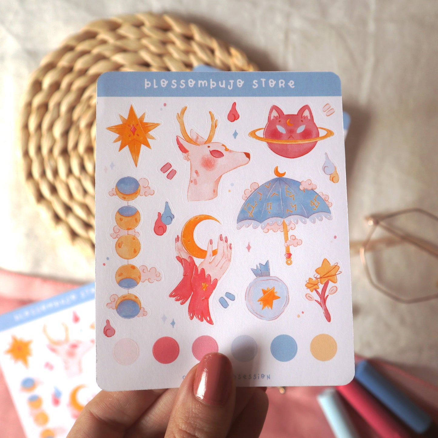 Stickersheet - Celestial Obsession