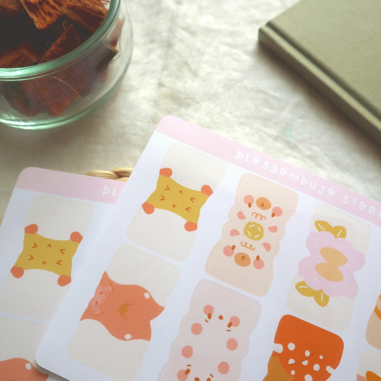 Stickersheet - Spring Village Tabs