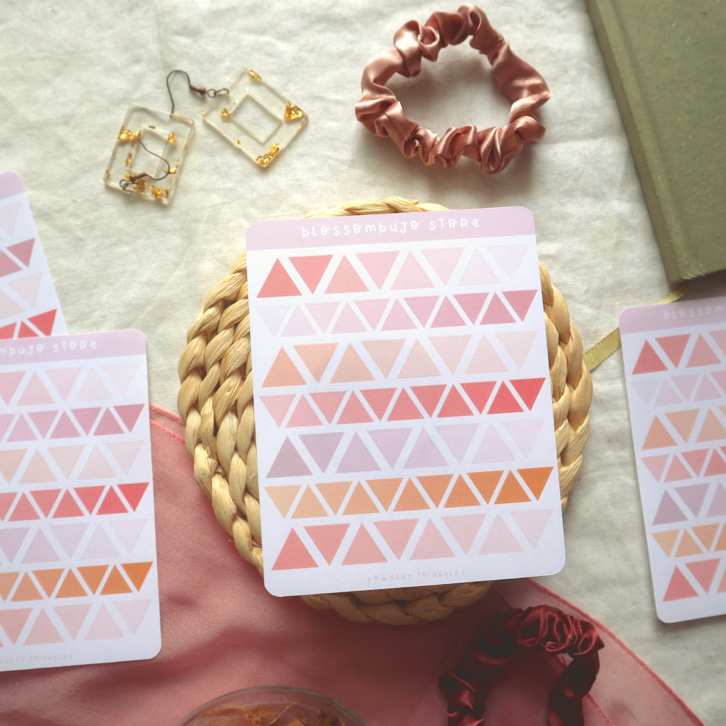 Stickersheet - Triangles Deco