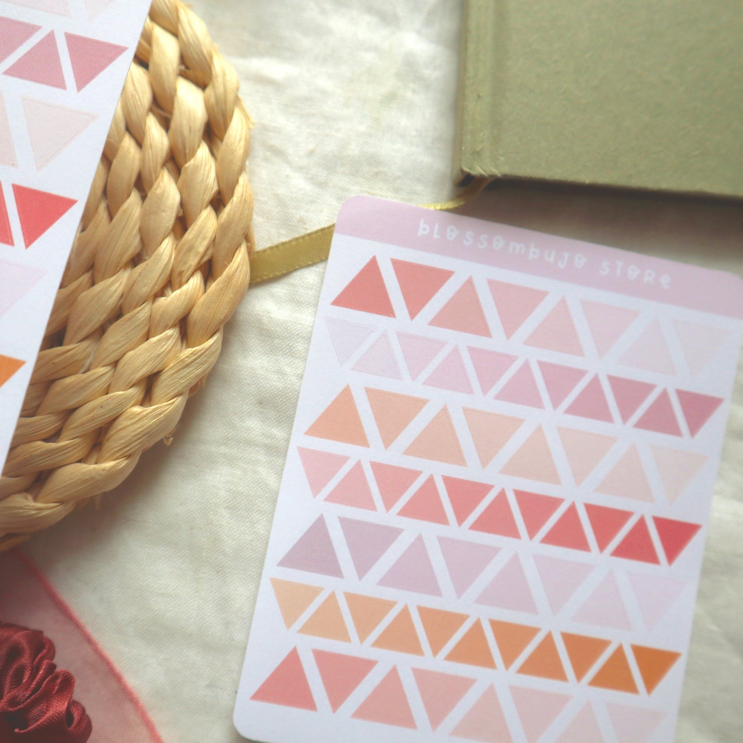 Stickersheet - Triangles Deco