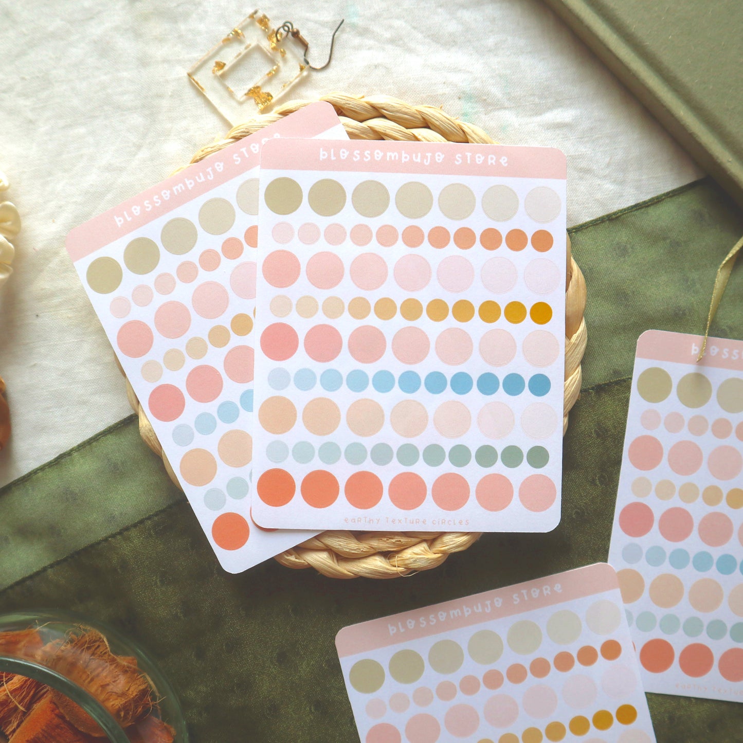 Foglio adesivo - Circles Party