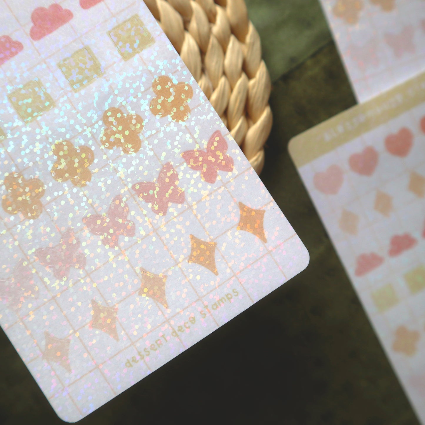 Stickersheet - Holo Deco Stamps