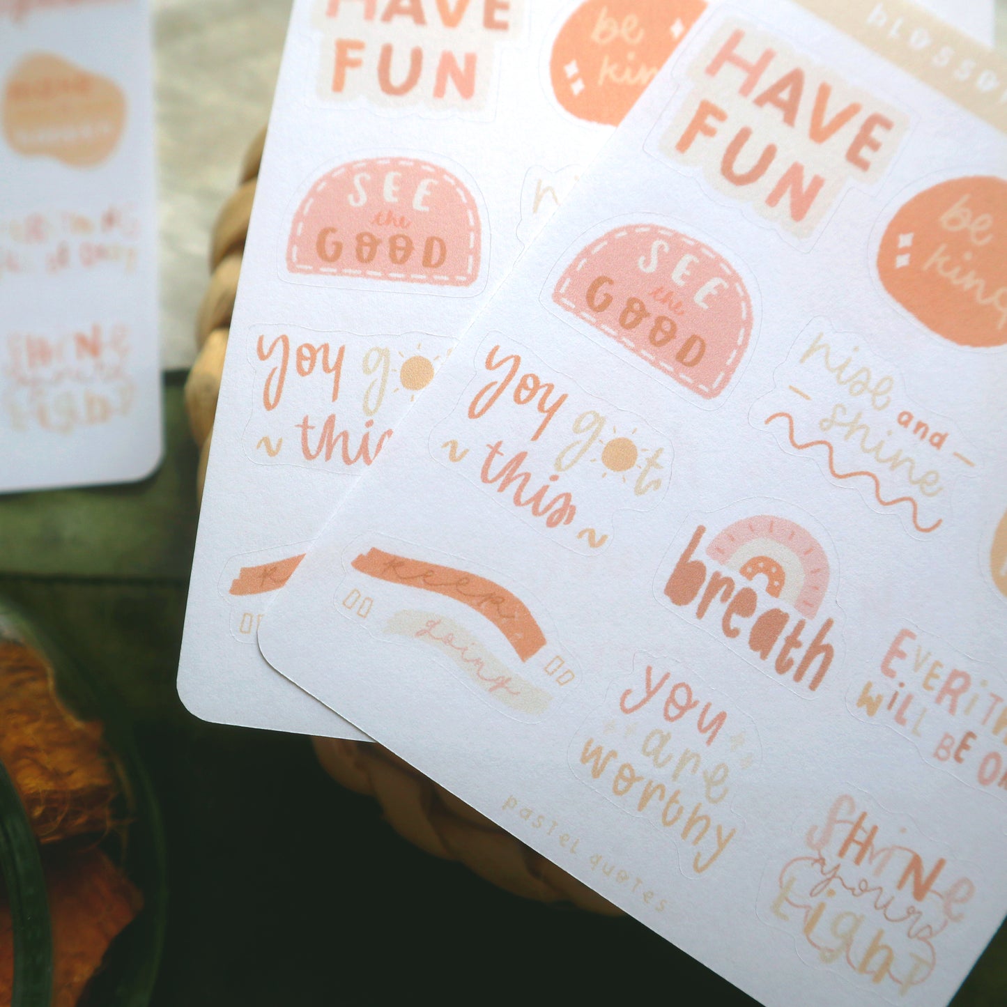 Stickersheet - Quotes